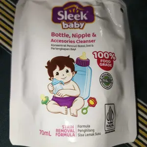 Sleek Bottle, Botol Nipple, & Accessories Cleanser 70ml/ 150ml