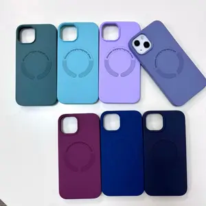 CASE PLONG MAGSAFE MAGNETIC WARNA FOR IPHONE x/xs,xr,11,11pro,11promax,12,12pro,12promax,13,13pro,13promax,14/15