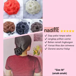 nadiSSE Sanggul Jepit Rambut Cepol Modern Premium Quality Termurah