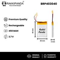 Gambar RakkiPanda Baterai Pouch Universal Li-Po 3.7V 450mAh Tanpa Soket - 40*30*40 450mAh dari Rakki Panda Indonesia Kota Administrasi Jakarta Pusat 2 Tokopedia