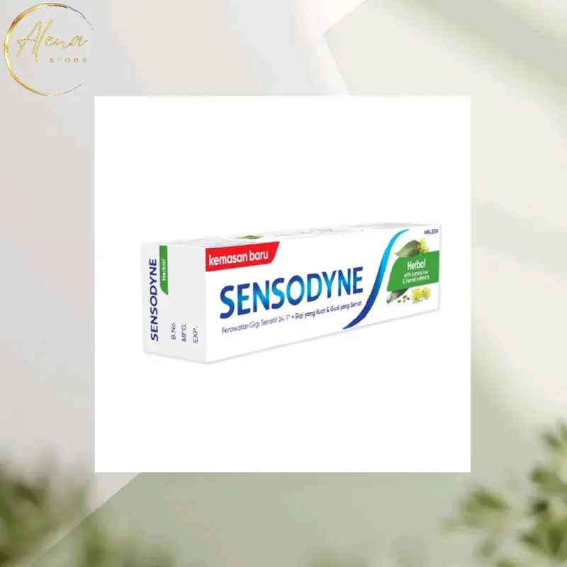 Sensodyne Pasta Gigi Sensitif 100g asli alami Bersihkan Mulut dan Gusi 3