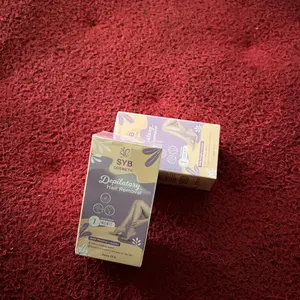 FYC -【MINI SIZE 25GR】SYB COSMETIC Depilatory Hair Removal [Pembersih Bulu] - Cream Pembersih Bulu *Include Spatula*