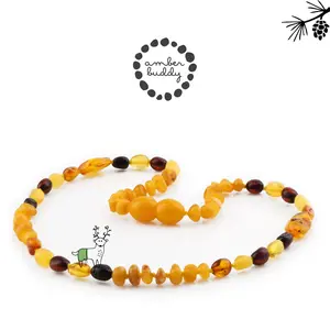 Amber Buddy | LE541 Kalung Amber Bayi 32cm. Edisi Terbatas