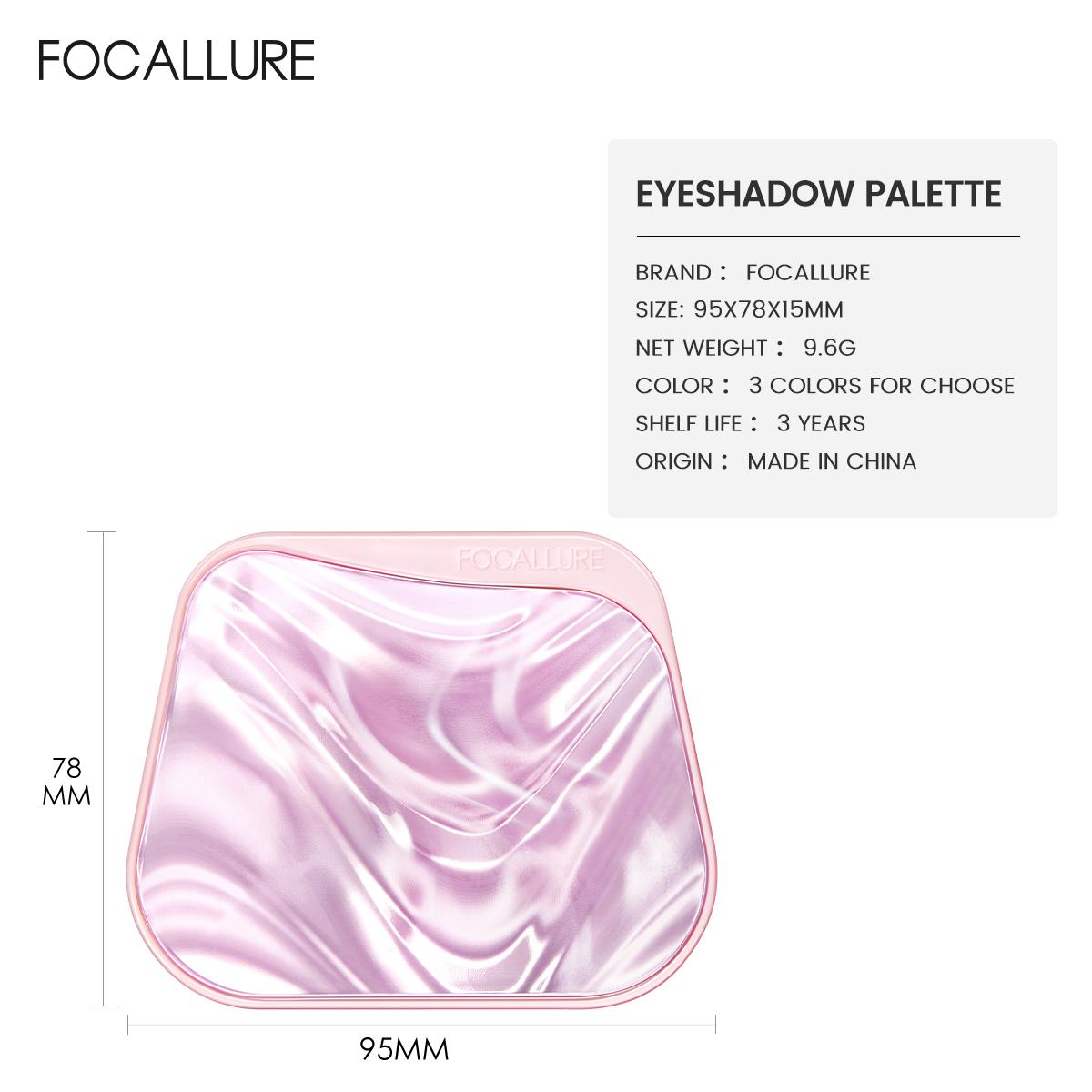 [Trend Setter Bundle] Focallure Makeup Set Eyeshadow Palette & Facial Shaping Palette & Shine Lip Tint & Eyebrow Cream & Gel