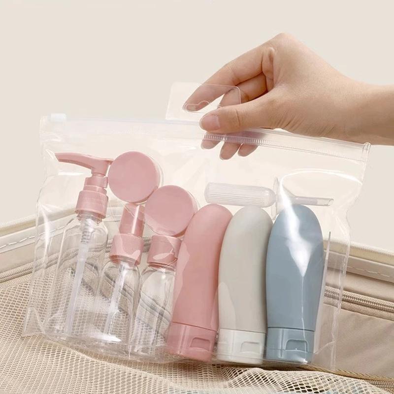  Bộ Chiết Mỹ Phẩm 11 Chi Tiết Chai Lọ Tuýp Du Lịch Nhiều Món Tiện Dụng 