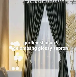 GORDEN BLACKOUT   SAPRON GLOSSY ( 9 gelombang) free dan cantolan