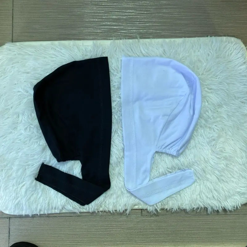 Inner Snowcap Cotton Tali Premium Black & White Refalia - TikTok Shop ...