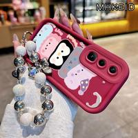 Gambar MHKEID Casing Hp untuk Infinix Hot 70 Case Pola Gajah Kartun Kasing Anti-Sidik Jari Silikon Kasus Lembut Gelang manik Tali gantung Casing - Gaya1, Infinix Hot 70 dari MHKEID MALL Kab. Tangerang 2 Tokopedia