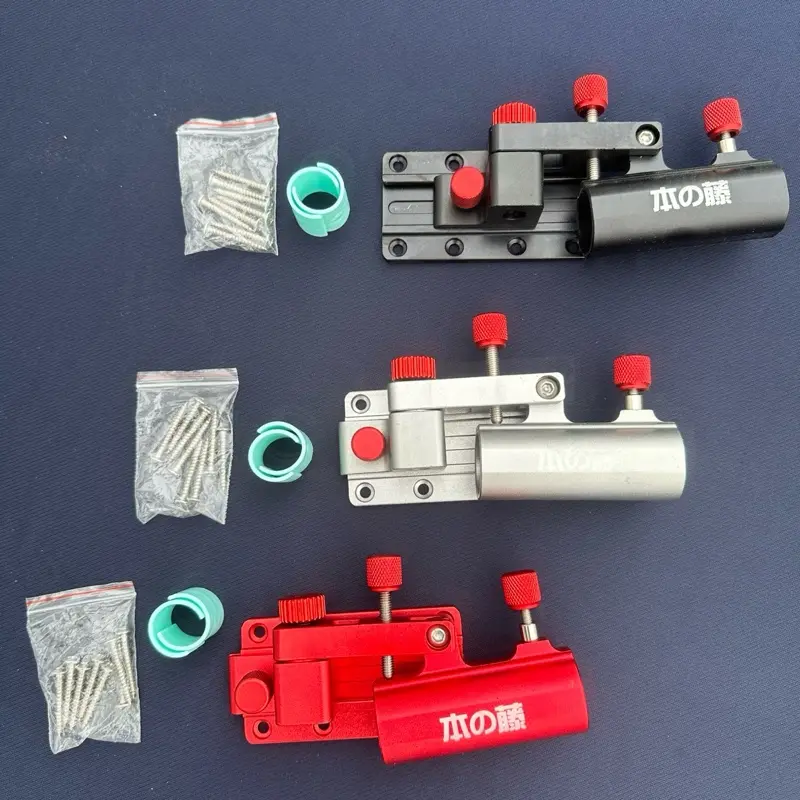 Pat giữa gắn thùng câu Đài săn hàng,xoay 360 do có 3 màu Đỏ,xám,Đen câu cá ( ốc vít ngắn ko xuyên thùng)