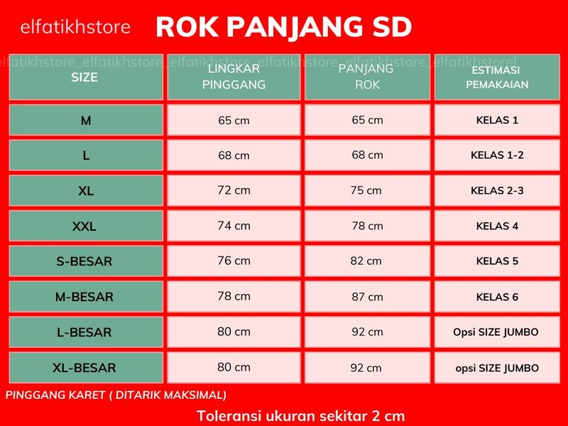 Product Introduction of setelan seragam sekolah SD // PRAMUKA SIAGA PEREMPUAN // baju panjang dan rok panjang 2