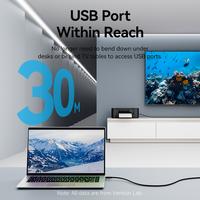 Gambar Vention Kabel Perpanjangan Extension USB A 2.0 Male to Female with Type C Power Supply - CBK, 5 Meter dari Vention Authorized Store Kota Administrasi Jakarta Barat 5 Tokopedia