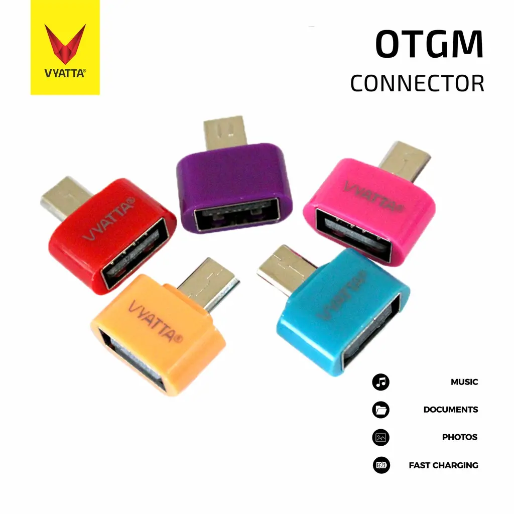 VYATTA OTG CONNECTOR MICRO 2.0 FAST DATA TRANSFER