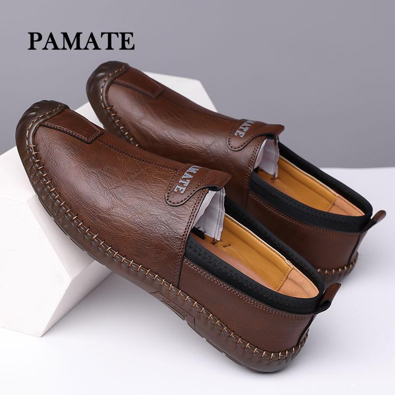 【PAMATE】Sepatu Kerja Formal Pria Ringan Sepatu Ala Korea Nyaman di Kaki,Sepatu Casual Pria Formal Tahan Lama dan Ringan 4