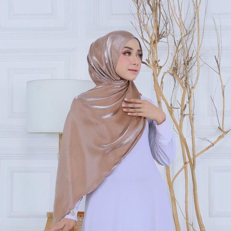 PASHMINA SHIMMER SILK PREMIUM | HIJAB SHIMMER SILK HIJABEST Kerudung Muslim 4