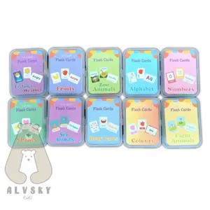 FLASH CARD KARTU PINTAR ANAK EDUKASI ANAK PLUS KOTAK / BOX