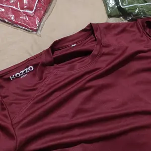 Paket Hemat 3Pcs Kaos Dryfit Milano Kozzo | Kaos Sport Unisex Elastis & Cepat Kering