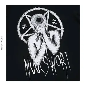 MUUCSWORT Kaos Distro Metal Bandung Lokal Brand, Cotton Combad 24s