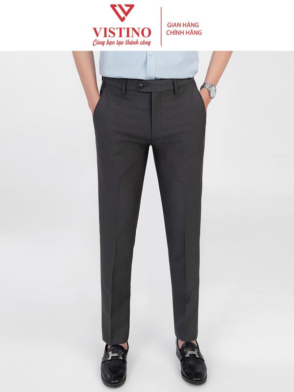 Quần Tây Nam Slim THỜI TRANG VISTINO CAO CẤP Form ÔM Vải Cao Cấp Co Dãn Nhẹ
