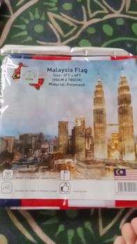 Product Review of BENDERA MALAYSIA KAIN JENIS POLYMESH HIGH QUALITY 3' X 6'/ 90CM X 180CM (READY STOK!!!) from i**n y**g t**a 0
