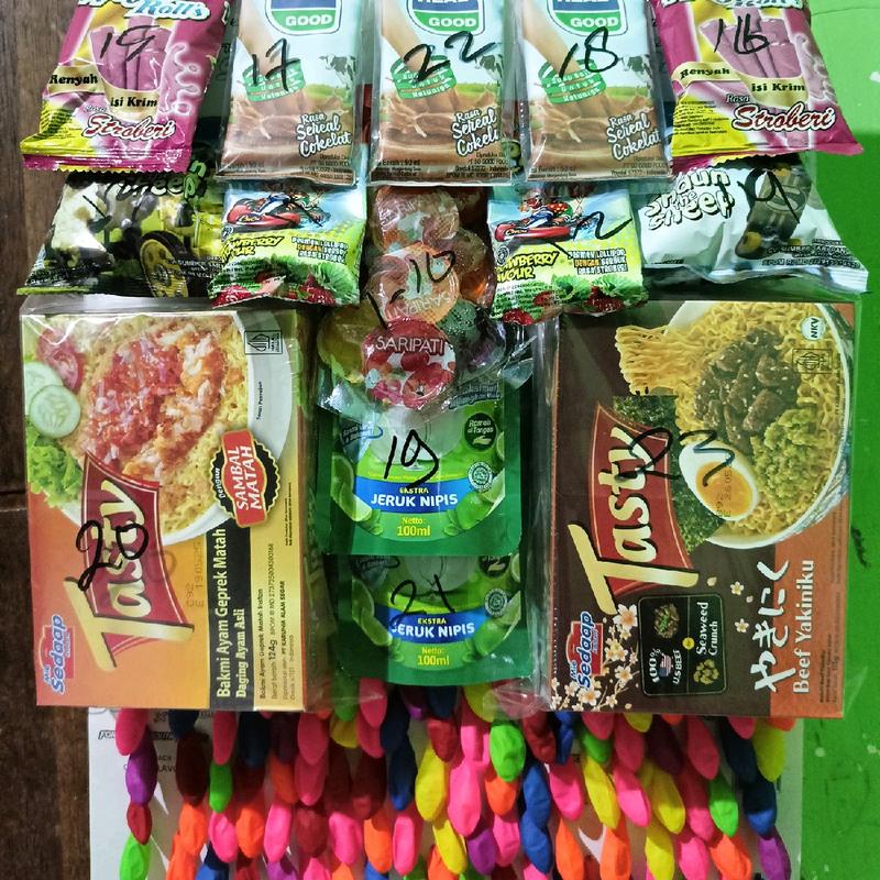 balon cabutan isi 100pcs.TT 1