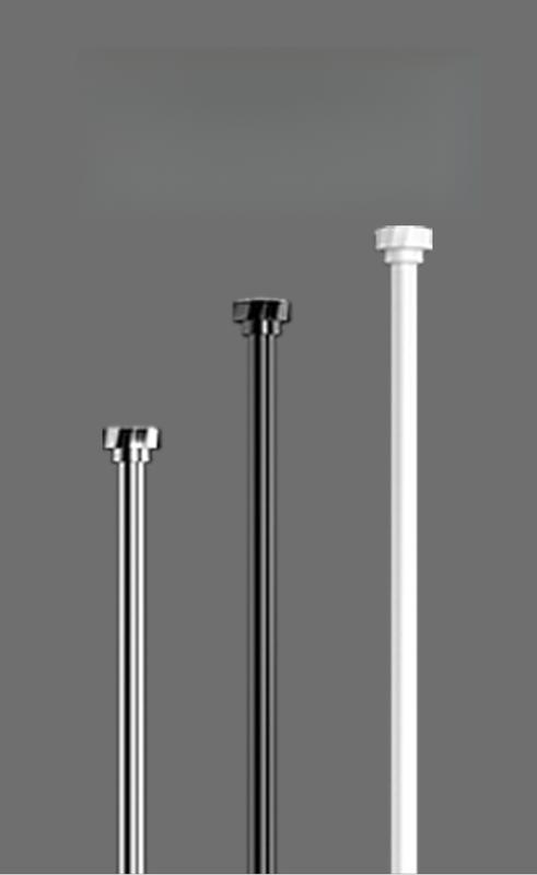 Product Introduction of Punch-Free Telescopic Rod Installation-Free Clothing Rod Stainless Steel 304 Pendant Bedroom Curtain Hanging Rod Shower Curtain Rod Rod Rod Jackstay 10