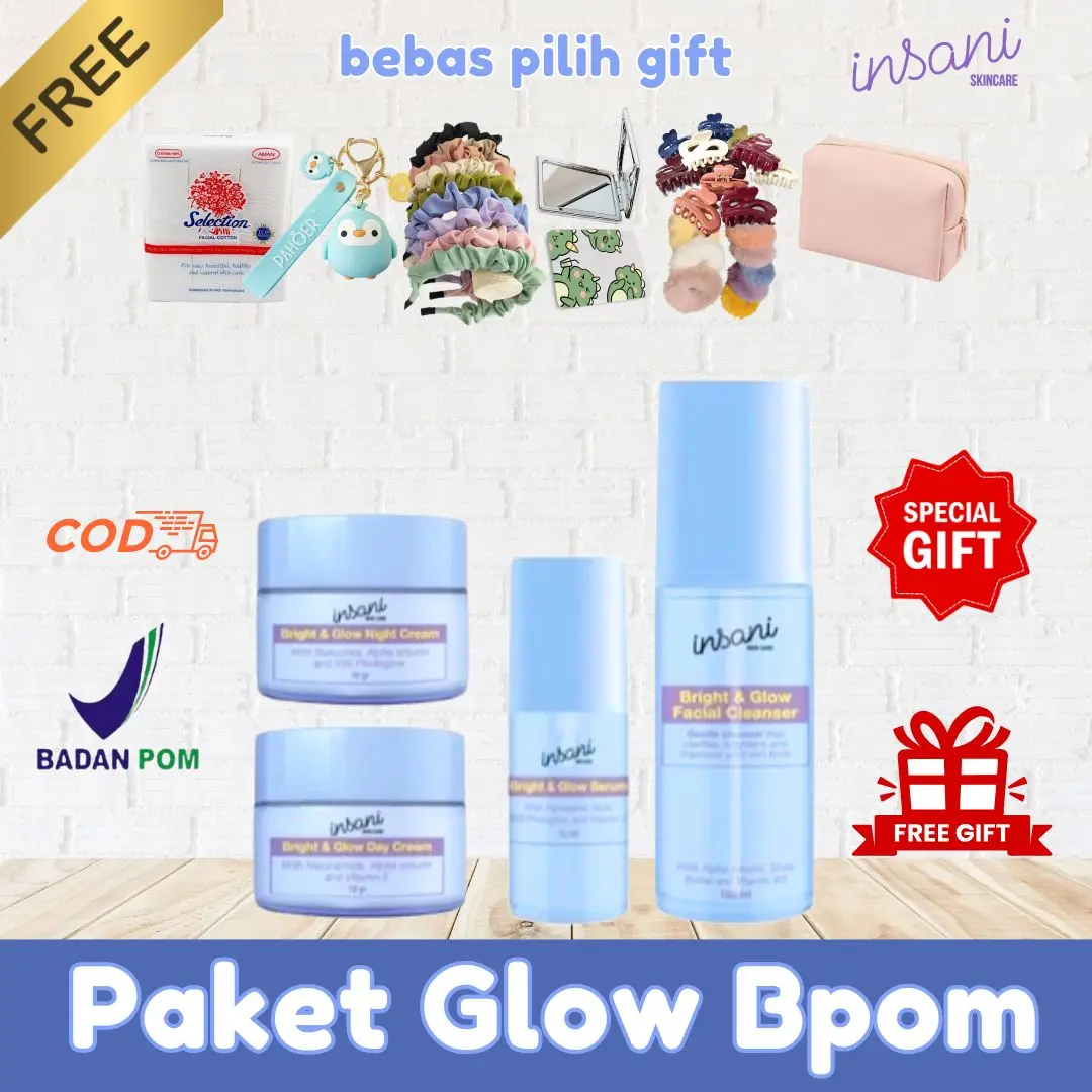 Paket Glow Bpom Insani skincare
