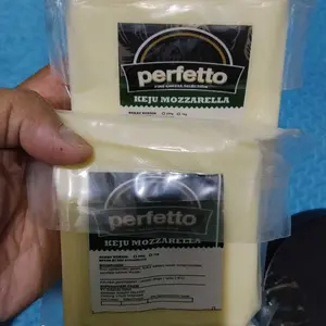 Keju mozzarela perfetto 250 gram putih dan kuning