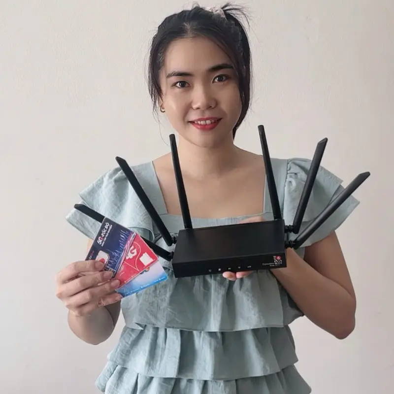 Bộ phát WIFI FLYMODEM R111, 2 đai, tốc độ 300Mbps 3