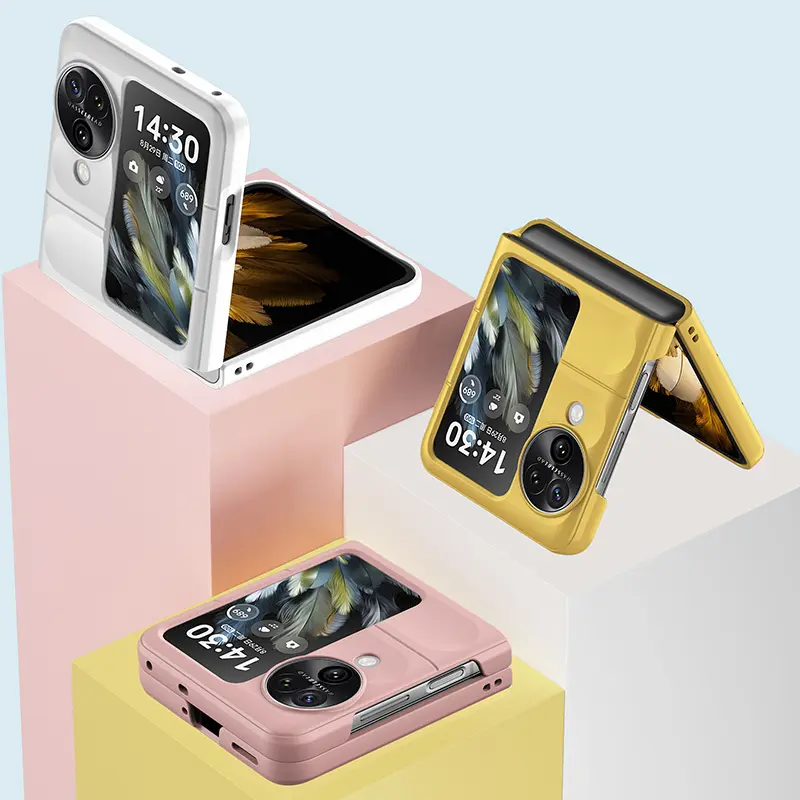Sesuai untuk OPPO Find N3 Flip Magic Shield, telefon bimbit sarung Find N3, sarung pelindung lipat, sarung telefon bimbit yang ringkas dan elegan