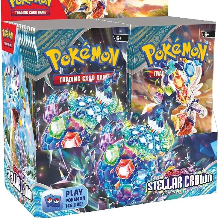 [LIVE RIP] Pokemon tcg SV07 stellar crown booster pack - TikTok Shop ...
