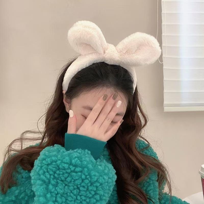 BD1912> BANDO WANITA BENTUK TELINGA BANDO BULU BANDO WANITA AKSESORIES WANITA KOREAN STYLE REALPICT 2
