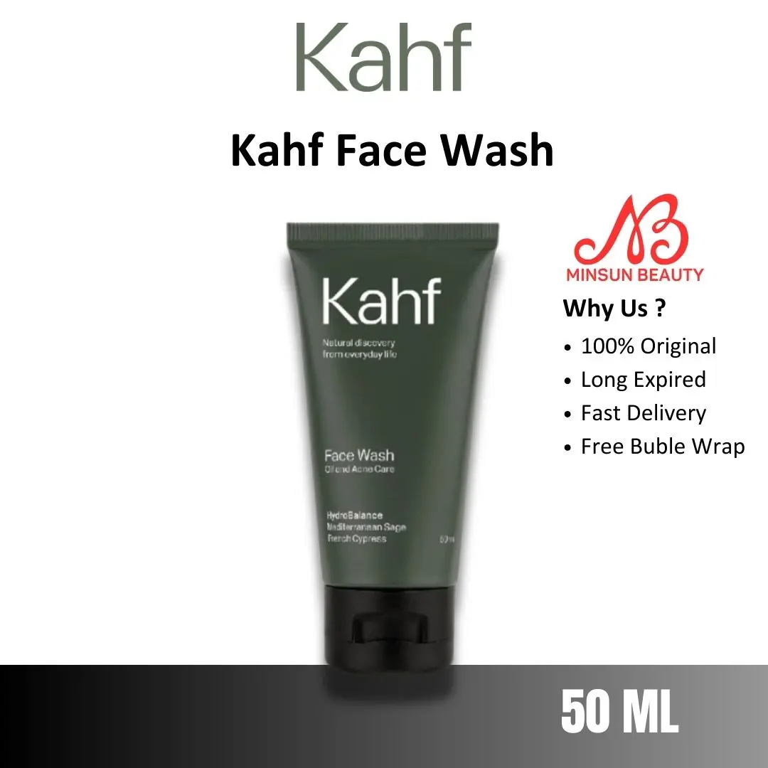 Kahf Face Wash Oil & Acne Care Pembersih Muka 50 ML