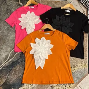 MetroCloth- Atasan Flowers 3D