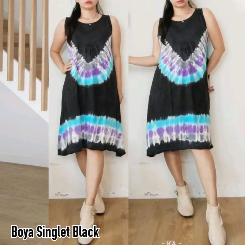 Daster Singlet Bahan Kaos Jersey Dastee Yukensi One Size Fit to XL 7