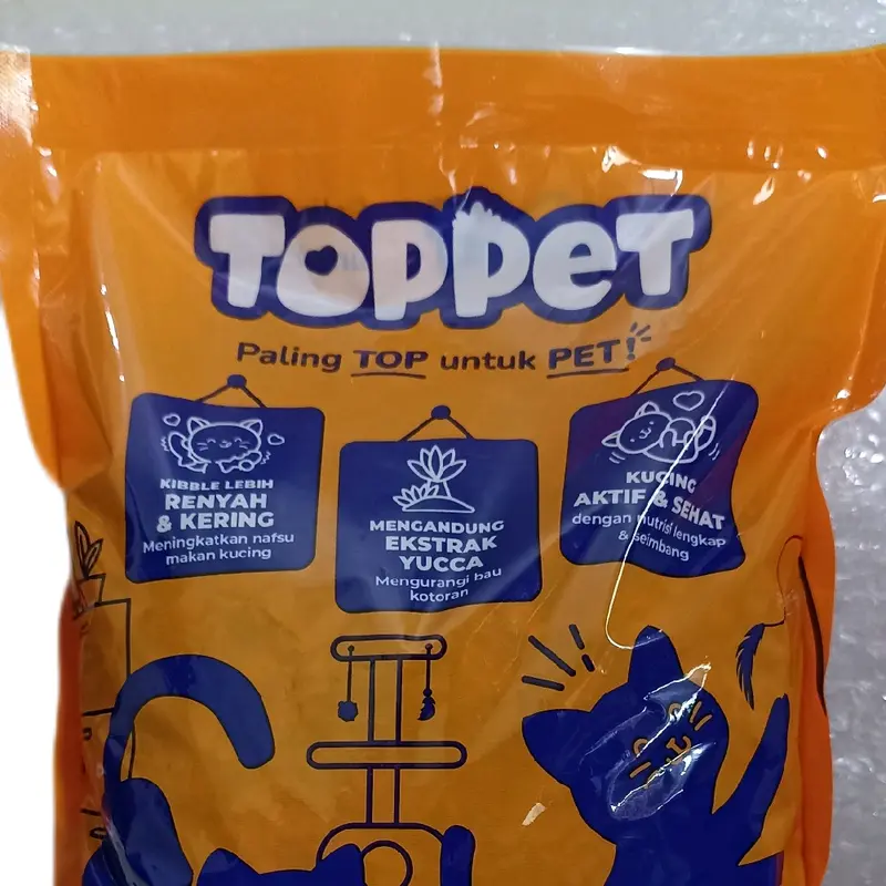 MAKANAN KUCING TOPPET 800 gr 0