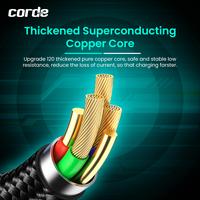 Gambar CORDE Kabel Data Transparan TYPE C to TYPE C Fast Charging 60W CCD128 - 1M dari Corde Indonesia Kota Administrasi Jakarta Utara 4 Tokopedia
