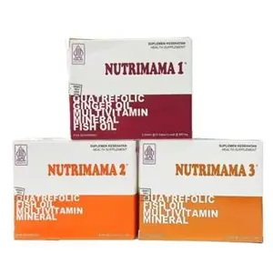Nutrindo Nutrimama 1 2 3 Strip @ 10 Kapsul - Vitamin Nutrisi Ibu Hamil
