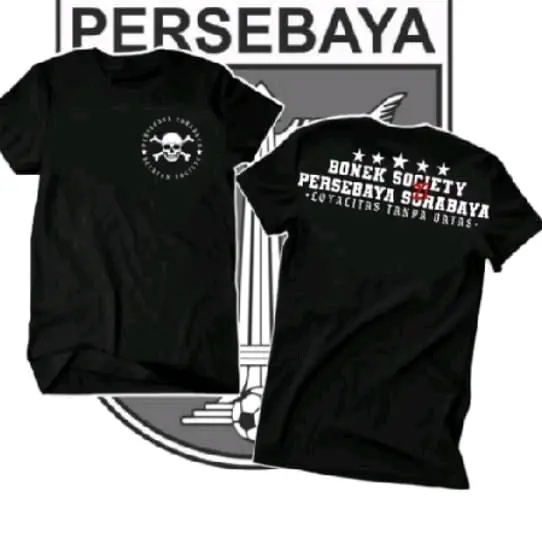 KAOS BONEK SOCIETY PERSEBAYA SURABAYA - TSHIRT DISTRO VIRAL
