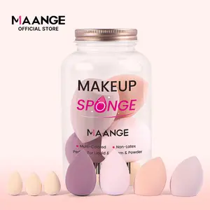 MAANGE 7 PCS Spons Makeup Blenders Sponge Beauty Spon Make Up Lembut Untuk Alas Bedak 1466 jumbo Wajah