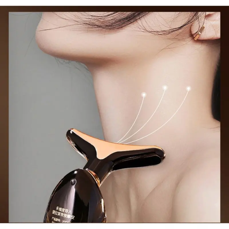 LAGI VIRAL !!! OSUFI 3 IN 1 Setrika Wajah Alat Perawatan Wajah / Alat Pijat Wajah Leher Dan Mata / Alat Facial Wajah Alat Kecantikan 4