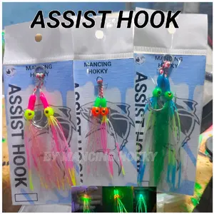 ASSIST HOOK UNTUK JIG 10GRAM SAMPAI 80GRAM ASSIST HOOK UNTUK JIG 10GRAM SAMPAI 80GRAM