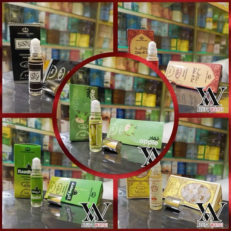 Parfum Roll-On 6ml sweet baby Box Isi 6 Pcs - Aroma Menarik dan Tahan Lama - Botol Bayi 4