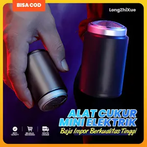 Alat cukur isi ulang, pengisian daya cepat, alat cukur yang dapat dicuci, alat cukur isi ulang yang ringkas, portabel, modis, dan halus Elektrik Jenggot Pencukur