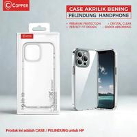 Gambar COPPER Acrylic Case Compatible For iPhone 13 PRO - Clear Hardcase ( Bening ) dari Copper Surabaya Kota Surabaya 1 Tokopedia