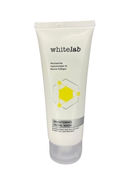 Paket Baru WHITELAB BRIGHTENING FACIAL WASH 100GR untuk Wajah - Muka 1