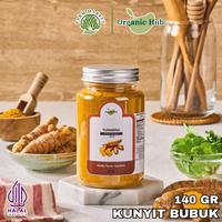 Gambar Organic Hub Kunyit Bubuk Tumeric Powder Untuk Asam Lambung Murni Herbal 85gr - 85 gr dari Farm Market Store Kota Depok 3 Tokopedia