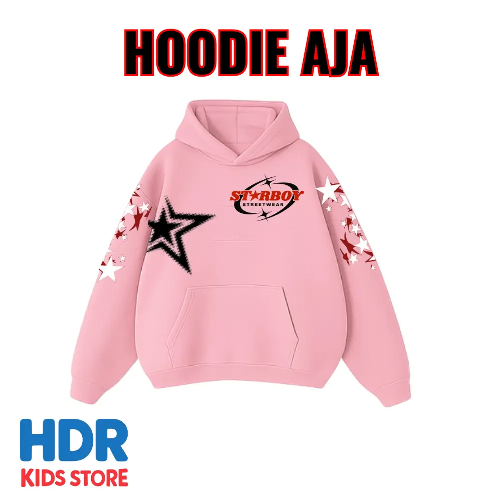 PINK HOODIE AJA