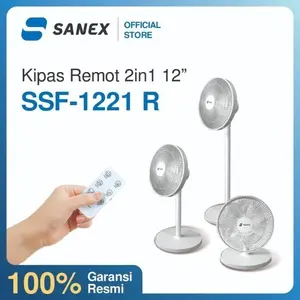 Sanex Kipas Angin Standing Siwon SSF-1221R Remote 12INCH Dan Variasi remote SHISHU SH-778 16INCH