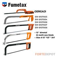 Gambar FUMETAX Gergaji Besi Mini SW-8107003 SW-8107004 SW-8107006 SW-8107007 SW-8107008 12" Bimetal 24 Gigi Mata Gergaji - SW-8107003 dari FORTEDEPOT Kab. Bekasi 1 Tokopedia