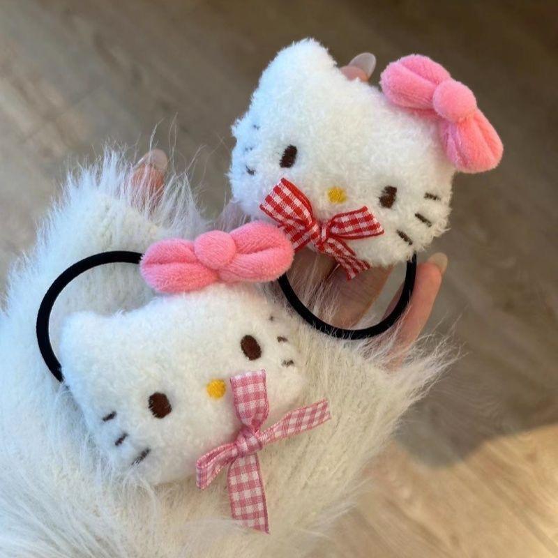 Product Introduction of Băng Đô Chân Tóc Mèo KT Sanrio, Dễ Thương, Dành Cho Bạn Gái, Kẹp Tóc Hello Kitty, Phong Cách Trẻ Em Gái, Phụ Kiện Tóc Đuôi Ngựa Ngọt Ngào 11